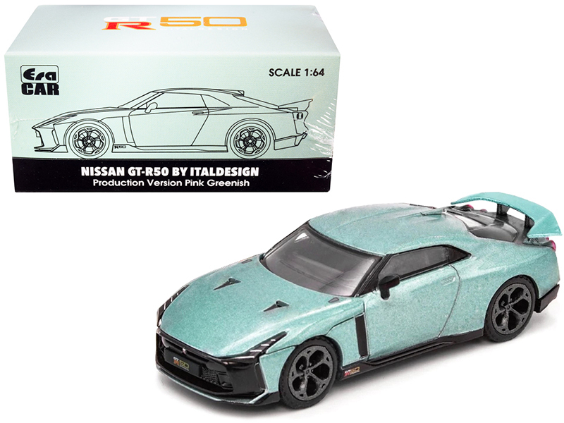 エラカー 1/64 日産 GT-R50 イタルデザイン ライトグリーン ERA CAR Nissan GT-R50 by ITALDESIGN Greenish SP48