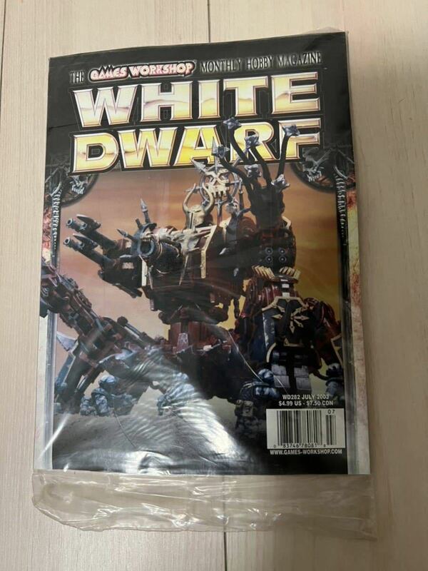 White Dwarf (GAMES WORKSHOP )ホワイトドワーフ WD282 July 2003洋書