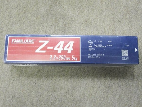 ★未開封 神鋼溶接棒 FAMILIARK Z-44 3.2×350mm 5kg 溶接棒 ★