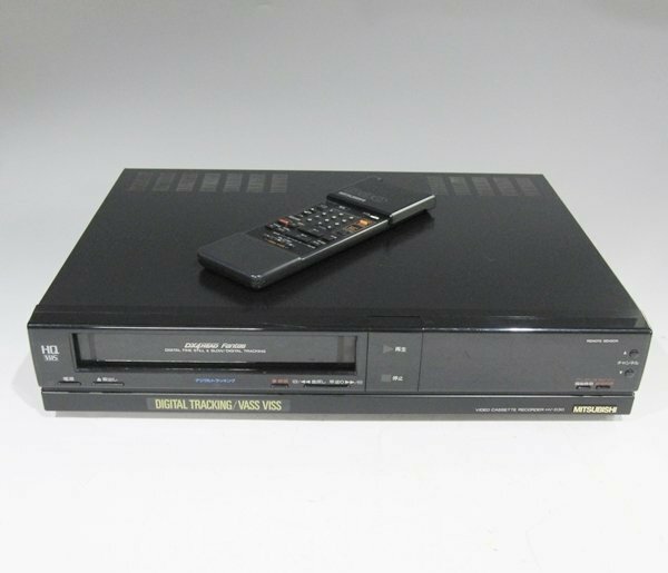 ★ジャンク 通電のみOK MITSUBISHI ミツビシ HV-D30 VHS レコーダー 送料2000円★