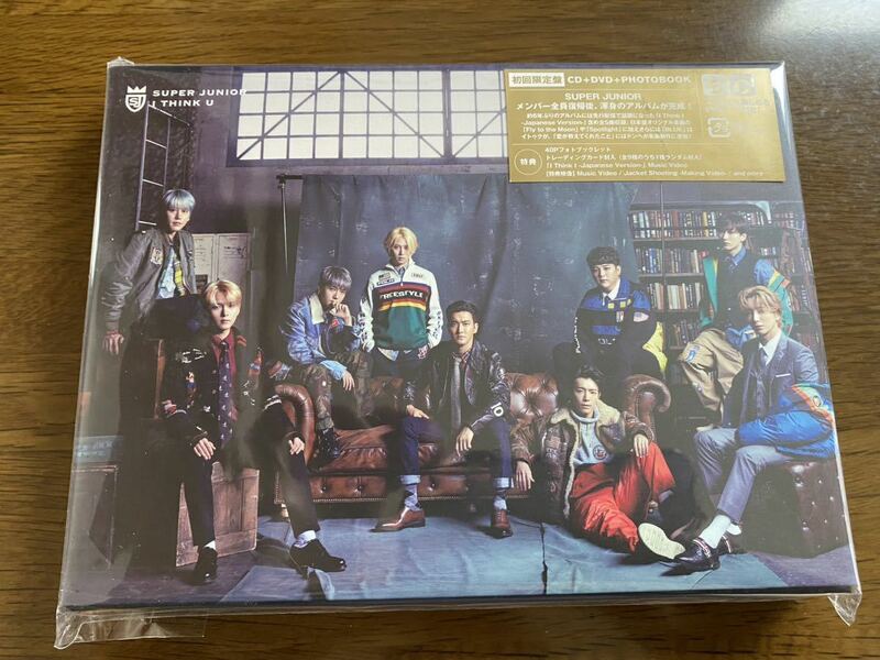 SUPER JUNIOR I THINK U CD+DVD 初回限定盤