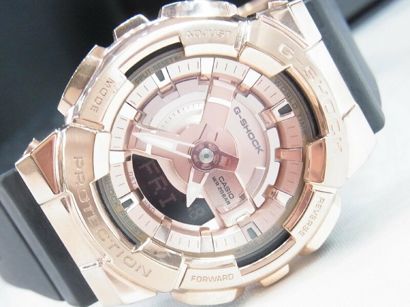 カシオ CASIO Gショック GM-S110PG レディース デジアナ 美品