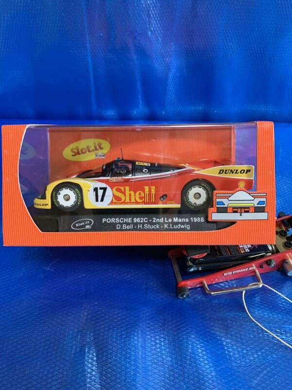 スロットイット 1/32 ポルシェ 962C 2nd Le Mans 1988 #17 Shell