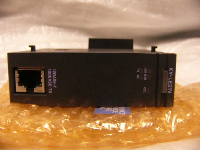 ★未使用★ KEYENCE PLC KV-LE21V イーサネットユニット