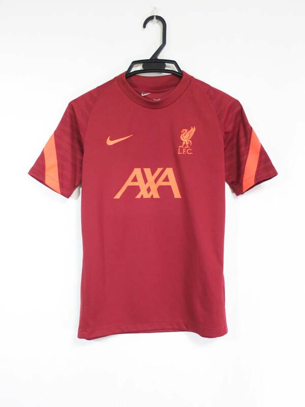 リバプール トレーニングシャツ ユニフォーム ジュニアL 150-160cm ナイキ NIKE リヴァプール Liverpool サッカー プラクティス キッズ