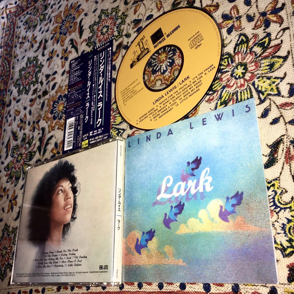 リンダ・ルイス/ラーク/フォーキー&メロウ/フリー・ソウル/LINDA LEWIS/LARK/ジム・クリーガン/リプリーズ/名盤1972年