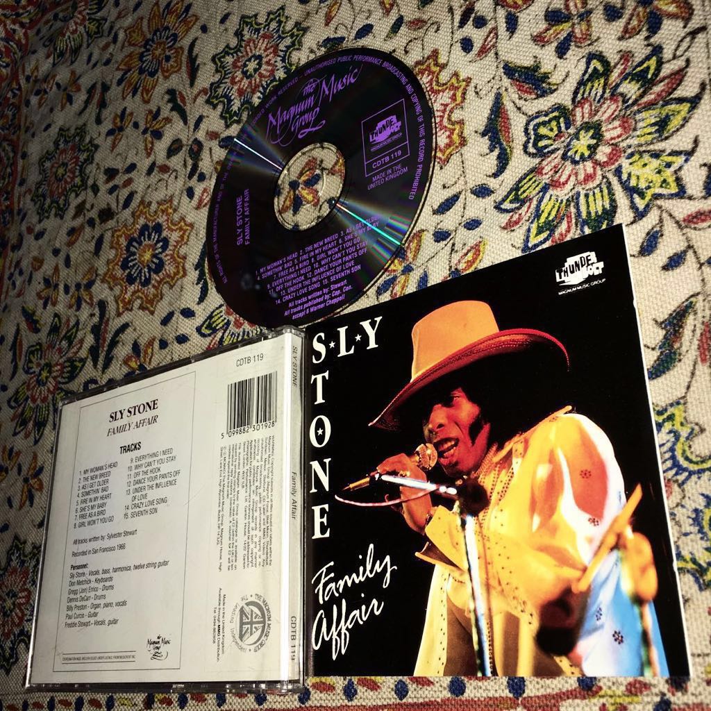 スライ・ストーン/ファミリー・アフェア/SLY STONE/FAMILY AFFAIR/ファンク/ブラックネスフリーソウル/1966年