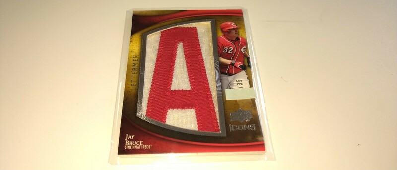 BRUCE　/35　By the letter　ビッグパッチ　Patch　ICONS　TOPPS 　auto　カード　UPPERDECK　TRIPLE　BOWMAN 　検索用　BBM　epoch　2nd