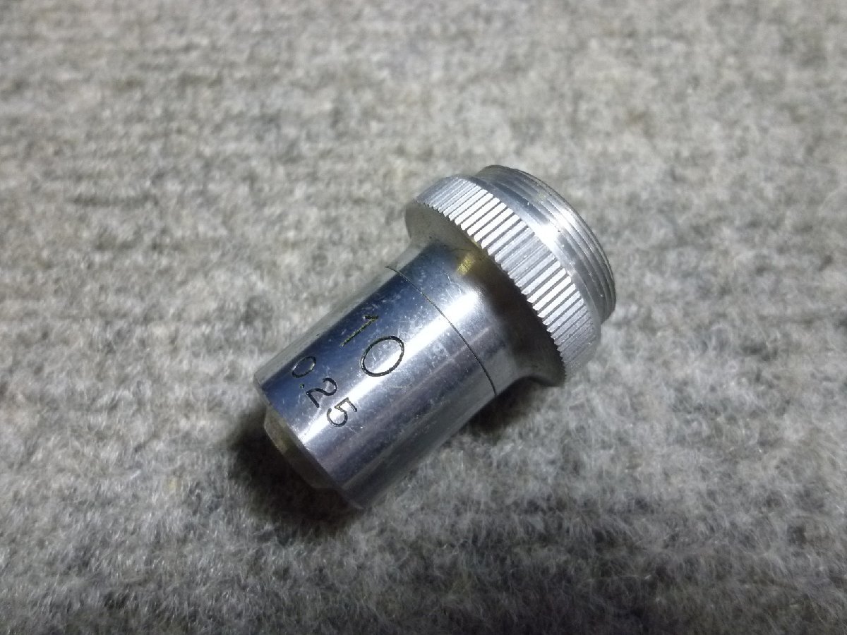 ▲ メーカー不明 10 0.25 顕微鏡 対物レンズ ▲ 83 ⑤