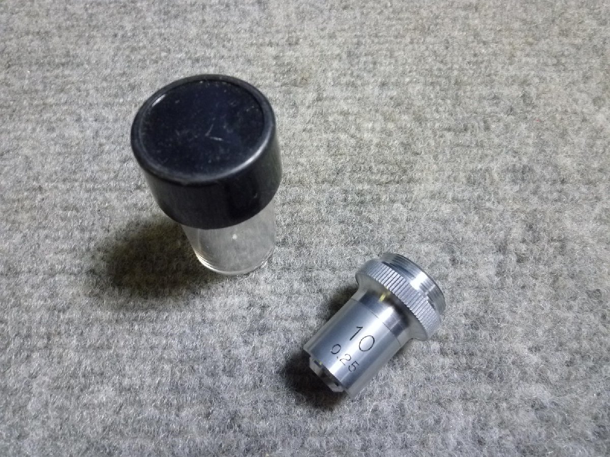 ▲ メーカー不明 10 0.25 顕微鏡 対物レンズ ▲ 102