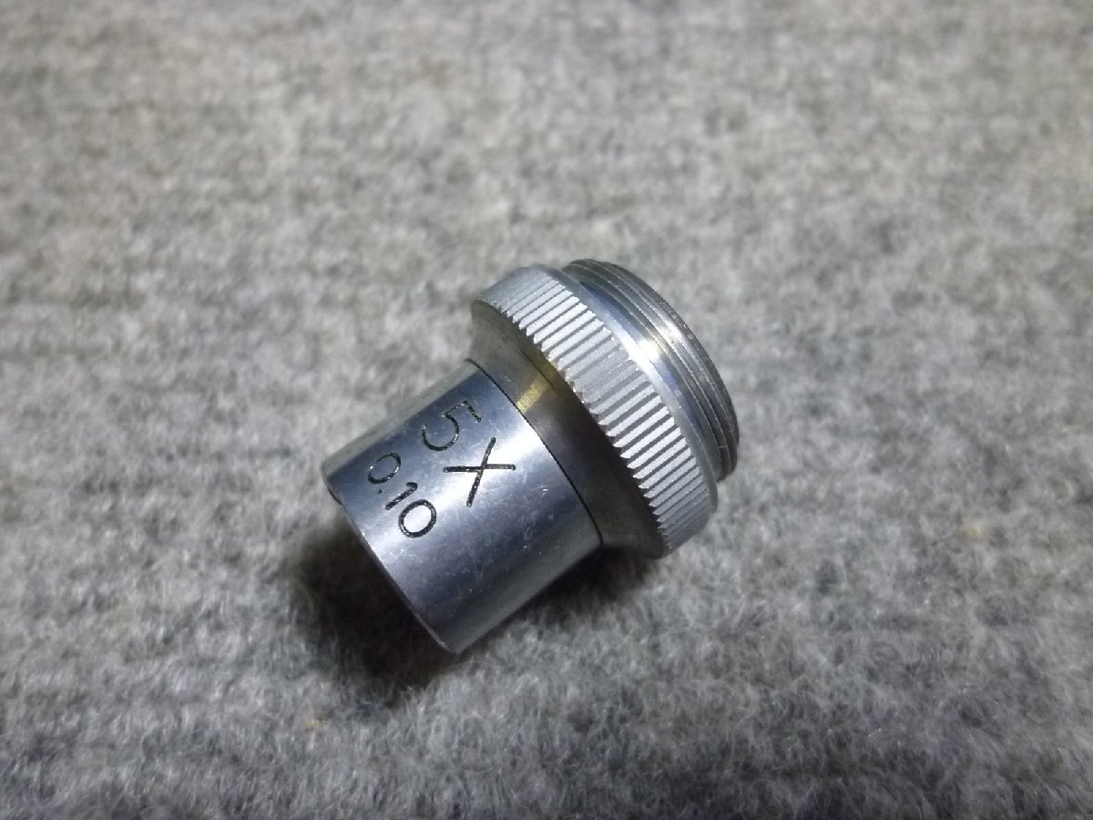 ▲ メーカー不明 5× 0.10 顕微鏡 対物レンズ ▲ 89