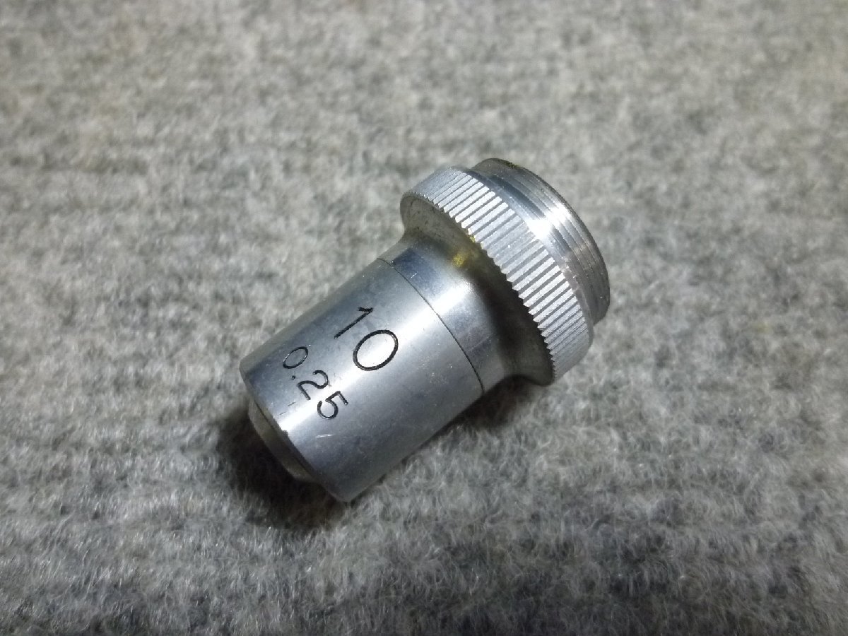 ▲ メーカー不明 10 0.25 顕微鏡 対物レンズ ▲ 79 ①