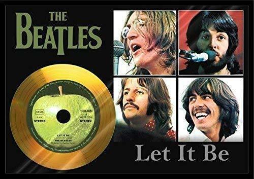 The Beatles/ビートルズ/Let It Be/レット・イット・ビー/24金ゴールドディスク/証明書付き