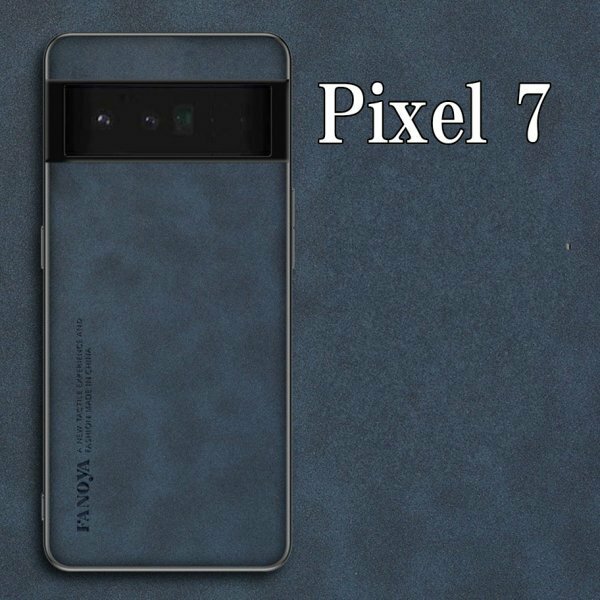 ピクセル Pixel 7 ケース ネイビー カバー おしゃれ 耐衝撃 TPU レザー 革 グーグル Google メンズ ome-r1-navy-7