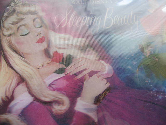 新品　眠れる森の美女　オーロラ姫　フィリップ王子　立体　3D　ポストカード　ディズニー　プリンセス