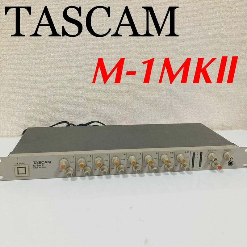 TASCAM タスカム M-1 MK II LINE MIXER ラインミキサー (M-1MK2