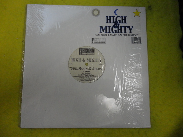 High & Mighty - Sun, Moon, & Stars オリジナル原盤 12 激渋HIPHOP ドープサウンド The Conflict 収録　視聴