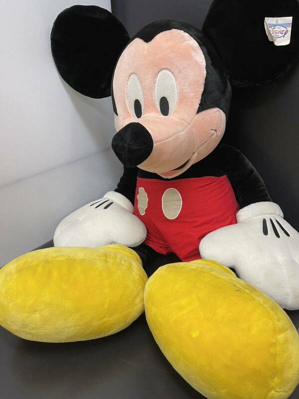 ●美品●TOKYO Disney RESORT ミッキーマウス ジャンボ ぬいぐるみ タグ付 全長約110cm 大きい ビッグ 巨大 東京ディズニーリゾート