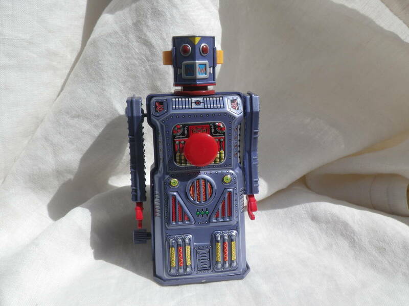 ★ MASUDAYA 増田屋 ブリキ・ロボット ミニ ターゲット・ロボット 1997年 JAPAN 日本製 MINI TARGET ROBOT ★