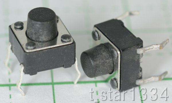 タクトスイッチ 6mm×6mm×6mm 10個セット