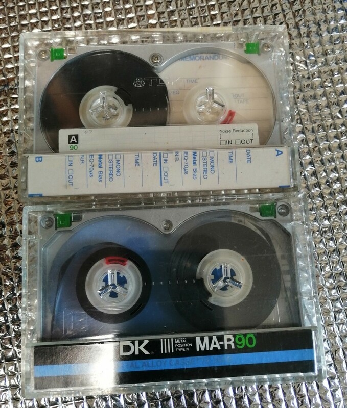 メタルテープ 90分 TDK MA-R カセットテープ TAPE4