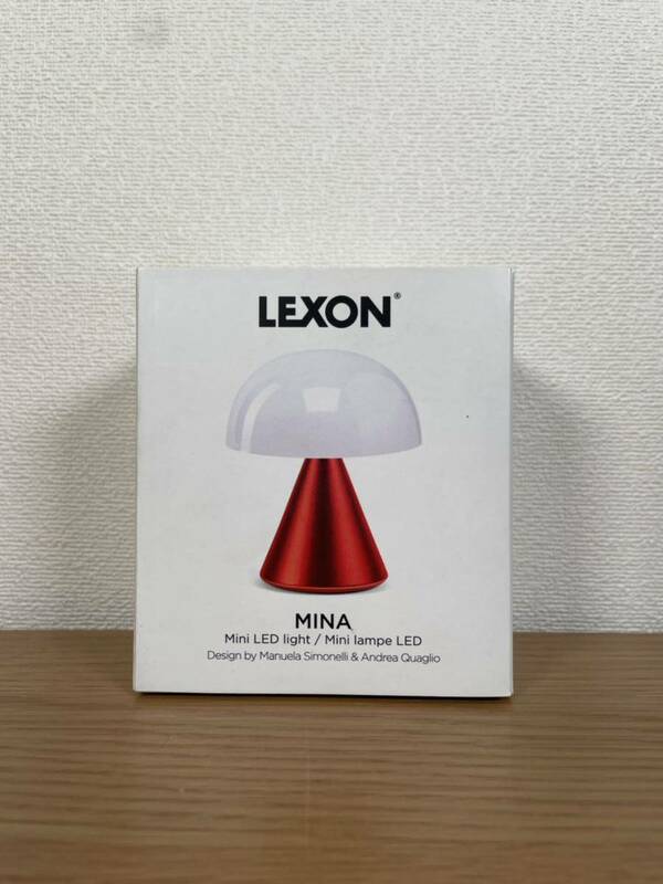 未使用♪MOMAデザインストア取扱い♪LEXON MINA ミニLEDランタン レクソン 充電式 デザインランプ ミニライト