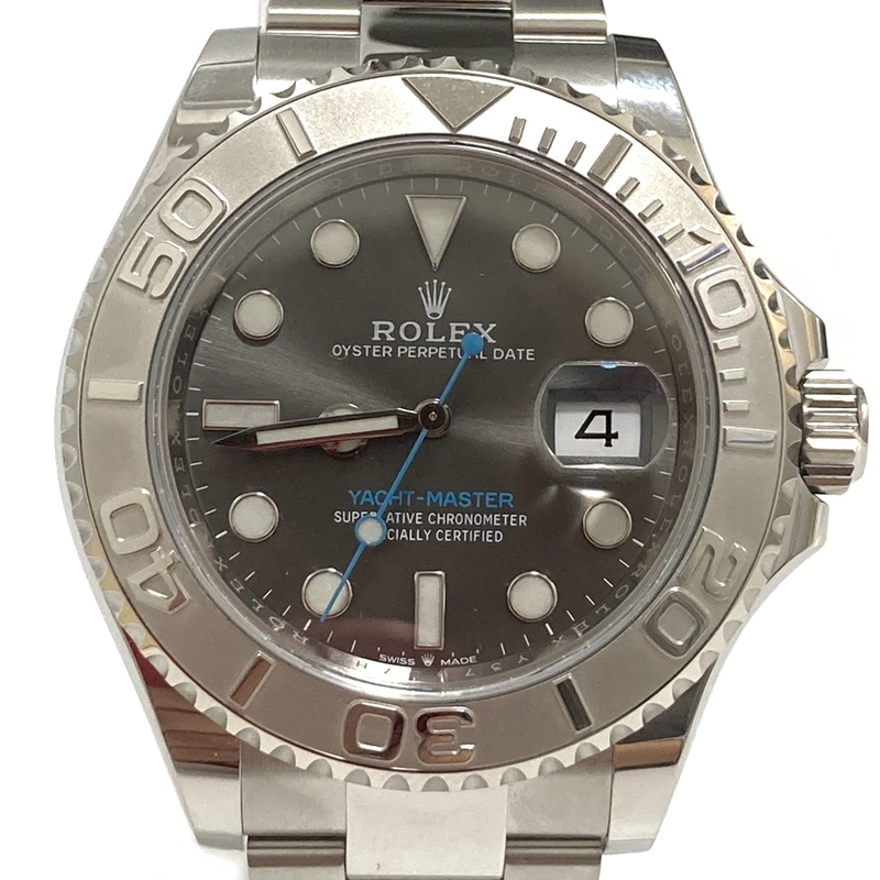 ロレックス ROLEX ヨットマスター メンズ 126622 SS×PT ダークロジウム文字盤 ランダム 2021年 中古 かんてい局亀有店12698