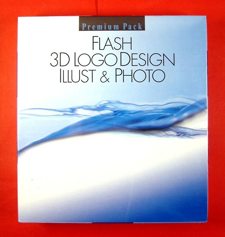 【3237】 Flash 3D LOGO DESIGN Illust＆Photo Premium Pack 新品 未開封 フラッシュ ロゴ デザイン イラスト フォト プレミアパック