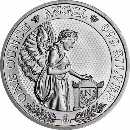 [保証書・カプセル付き] 2021年 (新品) セントヘレナ「ナポレオン・エンジェル」純銀 1オンス 銀貨