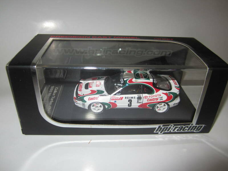 即決　hpi 8017 1/43 トヨタ セリカ ターボ 4WD WRC 1993年モンテカルロ・ラリー優勝 №3 デディエ・オリオール車