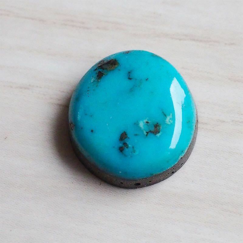 Morenci Turquoise ターコイズ カボション アクセサリー インディアン ジュエリー 彫金 モレンシ ウエスタン アリゾナ トルコ石　#312