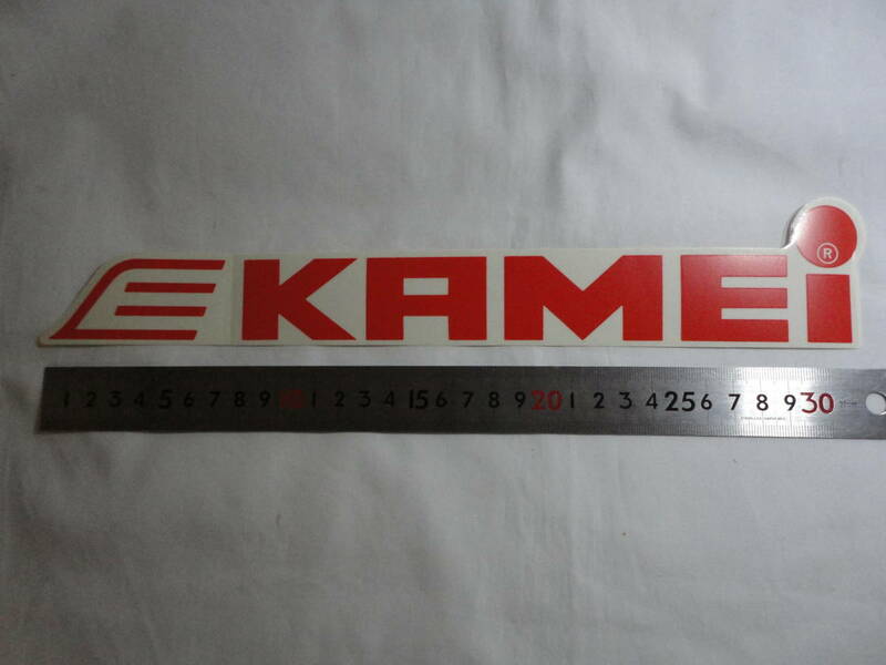 ★KAMEI ★ドイツのエアロパーツメーカーで有名な大変貴重品 KAMEI ステッカー！！