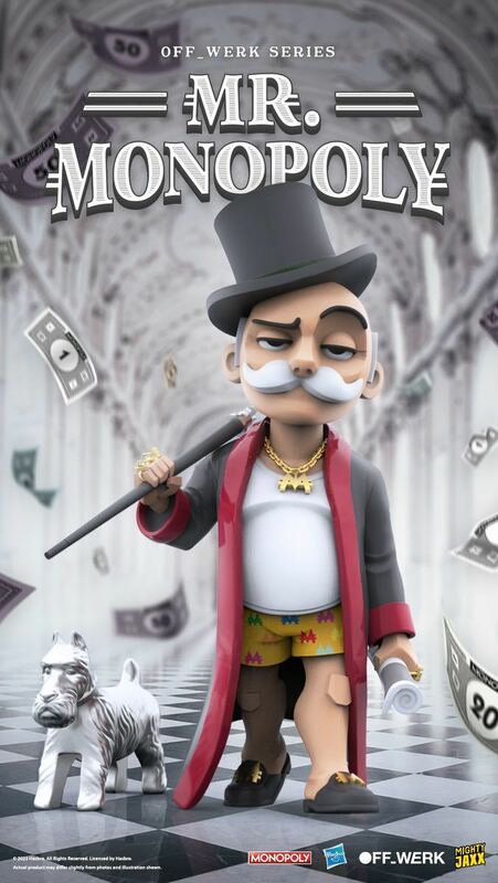 『ミスターモノポリー』Mr Monopoly ゲーム　フィギュア　コレクション　ポップカルチャー　アートトイ　MIGHTY JAXX 正規品　送料込み