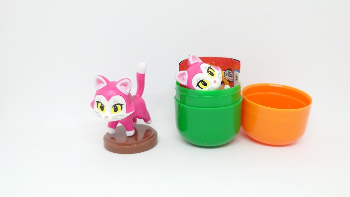 チョコエッグ スーパーマリオ 3Dワールド+F 子ネコ ピンク フィギュア Nintendo mario 任天堂 フューリー FURY