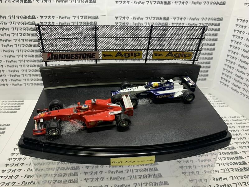 ★送料無料★1/43F1ジオラマ「バンク」★