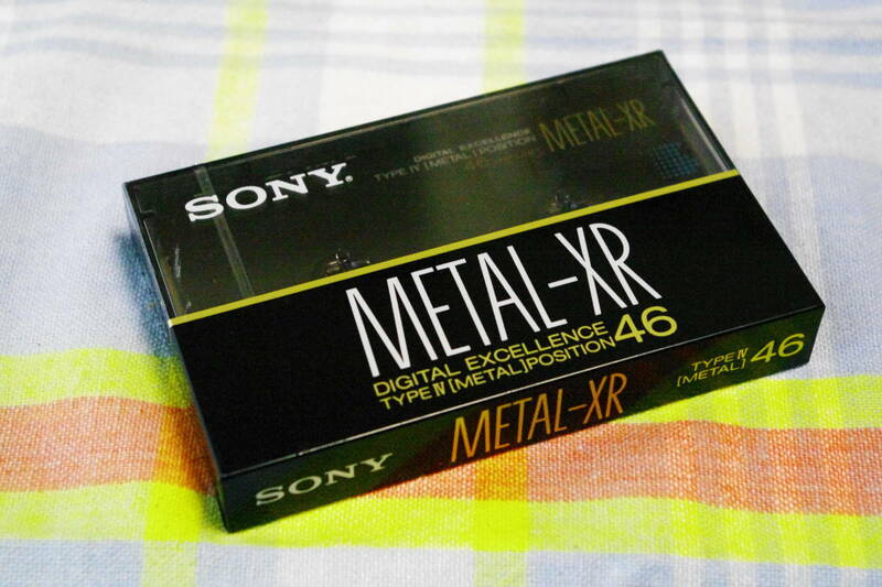 SONY MTL-XR46 新品未使用未開封　カセットテープ ソニー METAL　■ik4