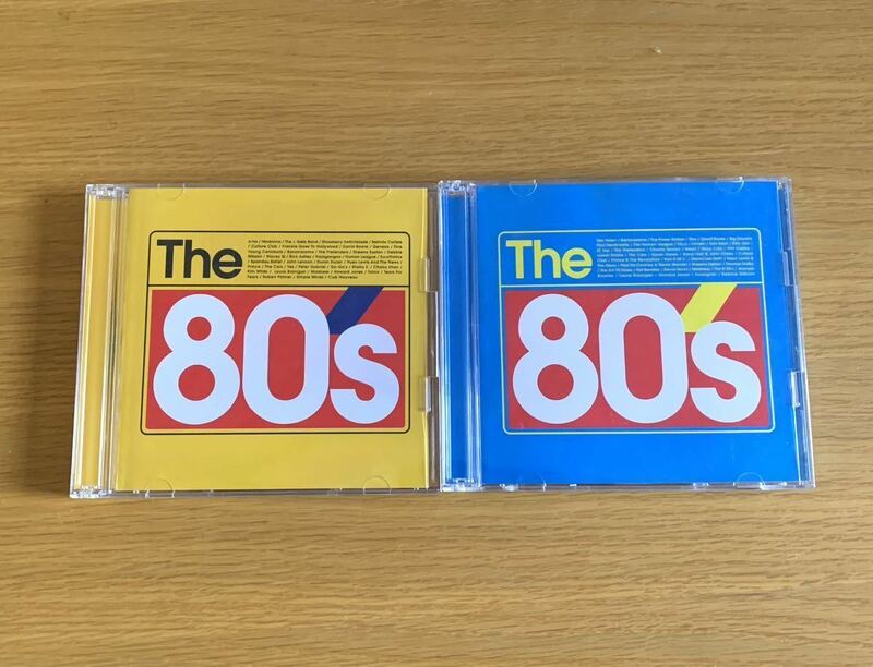 The 80's No.1(2CD)No.2(2CD) 2枚セット The Eighties 80年代 洋楽 ヒット　全79曲　ヴァンヘイレン　a-ha マドンナ デュランデュラン