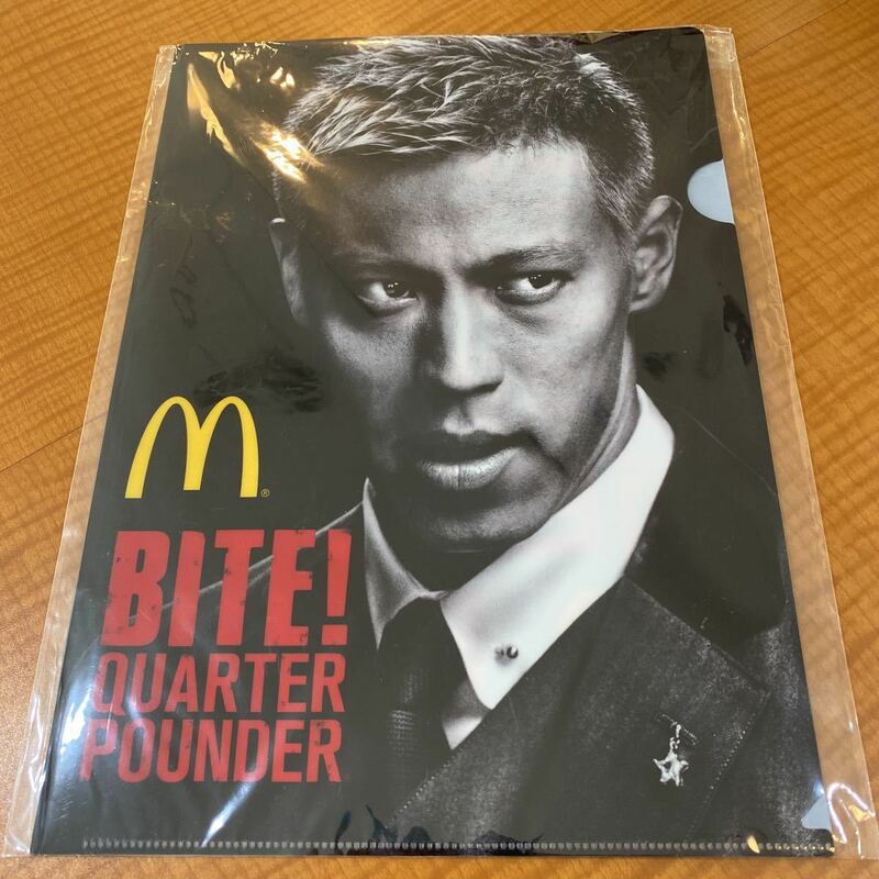 本田圭佑　クリアファイル A4 マクドナルド