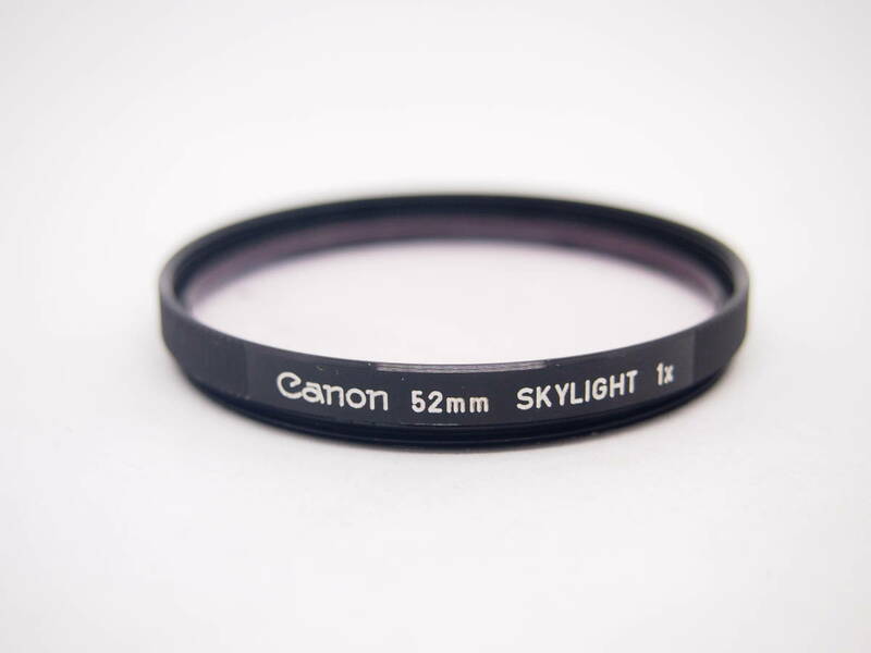 Canon キヤノン SKYLIGHT 1× 52mm スカイライト LMN213