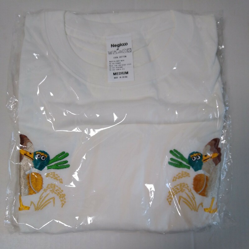 新品未開封■Negicco　ネギスカカモTシャツ　ホワイト　Mサイズ