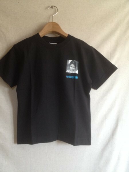 【unisef】Tシャツ キッズM チルドレンフェイス 良品 ユニセフ 国連