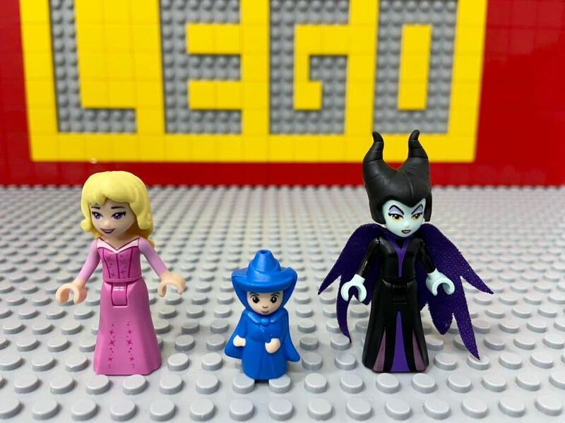 ☆眠れる森の美女☆ レゴ　41152 ミニフィグ　マレフィセント　オーロラ姫　メリーウェザー　( LEGO 人形 ディズニープリンセス　B52207