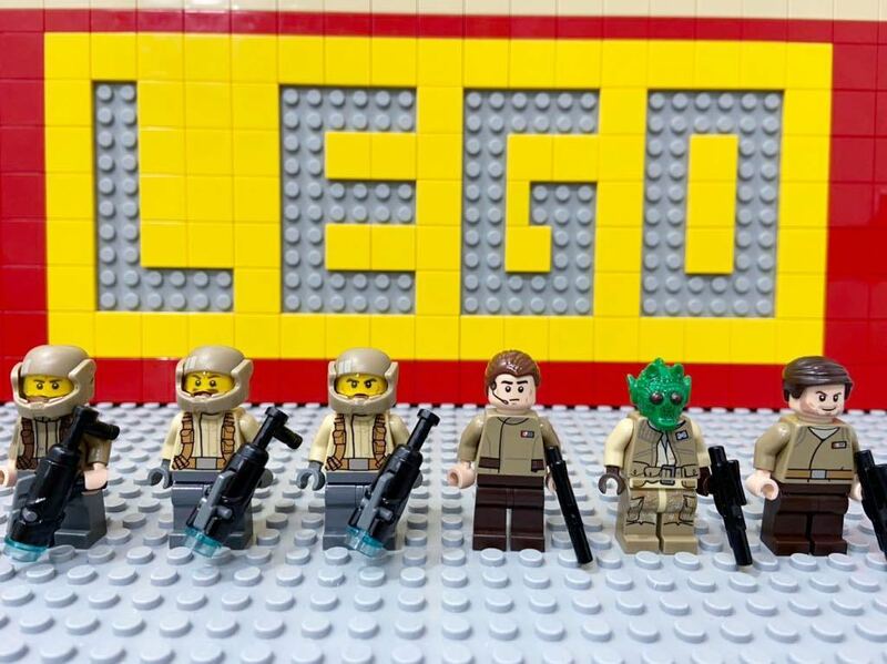 ☆スターウォーズ☆ レゴ　ミニフィグ　兵士　将校　レベルトルーパー　( LEGO 人形 反乱軍 レジスタンス