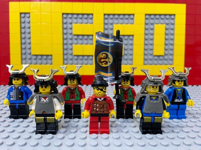 ☆戦国時代☆ レゴ　ミニフィグ　侍　武士　将軍　( LEGO 人形 鎧兜 甲冑 ショーグンシリーズ　B22008