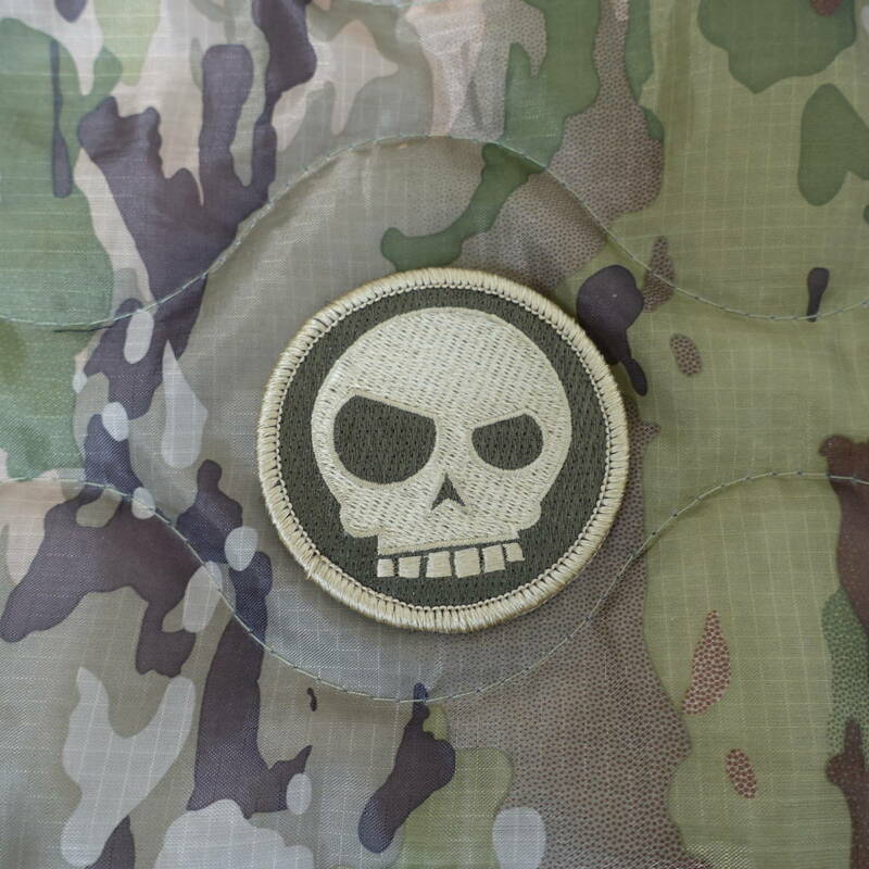 TAD Gear Mean T-Skull PATCH DESOLATION Triple Aught Design 20