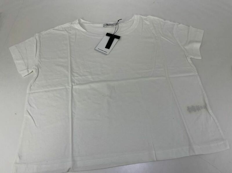 T by ALEXANDER WANG ティーバイアレキサンダーワン Tシャツ　400204R14 WHITE /XSサイズ　定価￥15,015