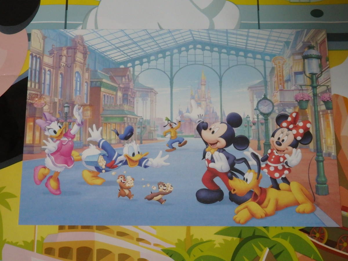 即決☆新品未使用☆限定 東京ディズニーランド 40周年記念 ワールドバザール ディズニー ポストカード 2023♪TDR TDL TDS