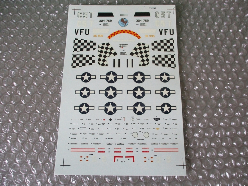 デカール マイクロスケール デカール MICROSCALE DECAL P-51 マスタング 新品 プラモデル 当時物