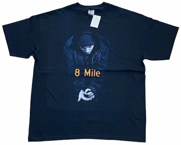 希少 デッドストック 00s Eminem エミネム 8 Mile 8マイル 両面プリント 半袖 Tシャツ / movie 映画 hiphop ビンテージ
