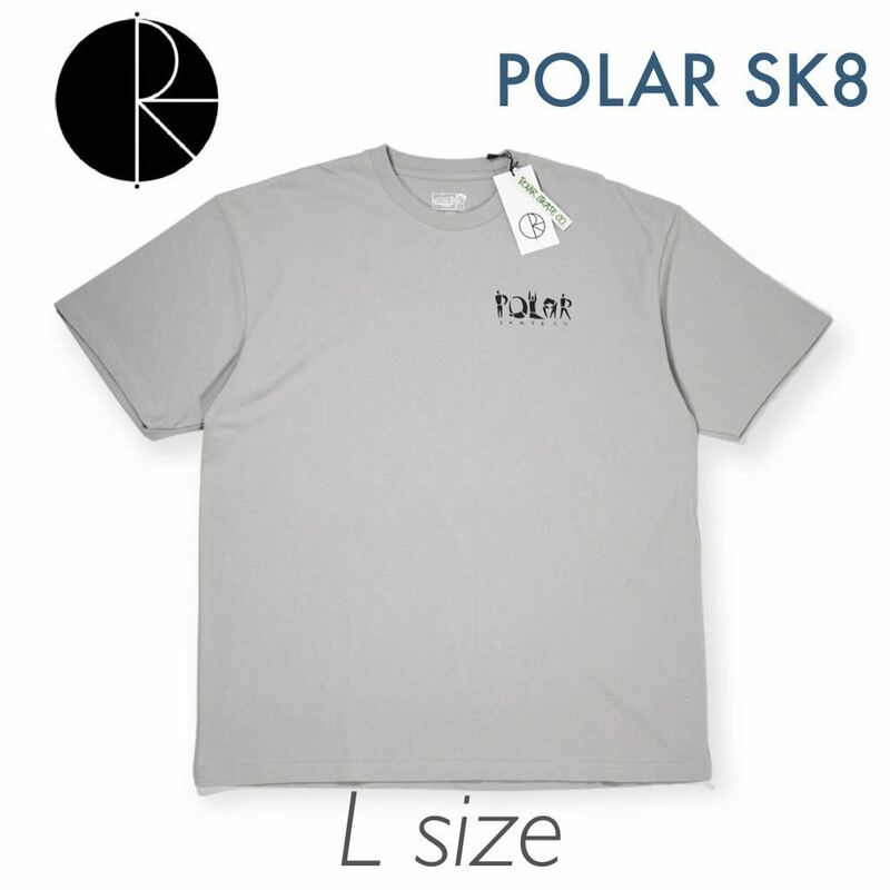 ◆ POLAR SKATE CO. GROUP LOGO Tシャツ　Lサイズ　ポーラースケートカンパニー　アートシリーズ